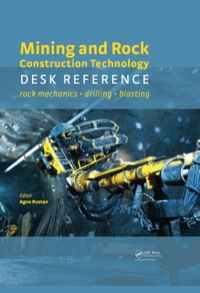 صورة الغلاف: Mining and Rock Construction Technology Desk Reference 1st edition 9780415600439