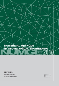 Cover image: Numerical Methods in Geotechnical Engineering 1st edition 9780415592390