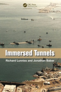 صورة الغلاف: Immersed Tunnels 1st edition 9781138076181