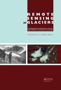 Imagen de portada: Remote Sensing of Glaciers 1st edition 9780415401661