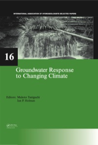 Cover image: Groundwater Response to Changing Climate 1st edition 9781138112599