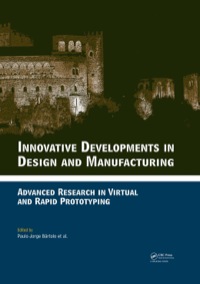 صورة الغلاف: Innovative Developments in Design and Manufacturing 1st edition 9780415873079
