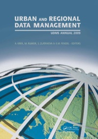 Cover image: Urban and Regional Data Management 1st edition 9780415556422