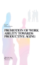 Imagen de portada: Promotion of Work Ability towards Productive Aging 1st edition 9780415485906