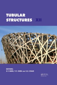 صورة الغلاف: Tubular Structures XII 1st edition 9780415468534