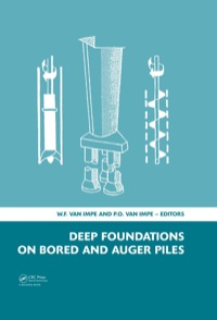 Cover image: Deep Foundations on Bored and Auger Piles - BAP V 1st edition 9780415475563