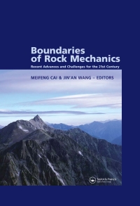 صورة الغلاف: Boundaries of Rock Mechanics 1st edition 9780415469340