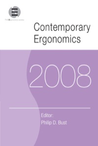 Cover image: Contemporary Ergonomics 2008 1st edition 9781138424739