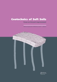 صورة الغلاف: Geotechnics of Soft Soils: Focus on Ground Improvement 1st edition 9780415475914