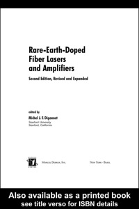 صورة الغلاف: Rare-Earth-Doped Fiber Lasers and Amplifiers, Revised and Expanded 2nd edition 9780824704582