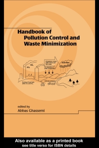Cover image: Handbook of Pollution Control and Waste Minimization 1st edition 9780429207747