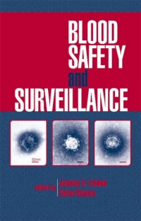 Imagen de portada: Blood Safety and Surveillance 1st edition 9780824702632