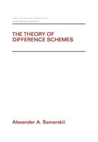 Cover image: The Theory of Difference Schemes 1st edition 9780824704681