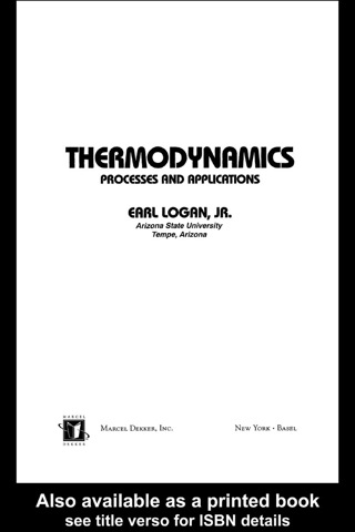 Cover image: Thermodynamics 1st edition 9780367447571
