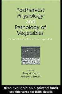 Imagen de portada: Postharvest Physiology and Pathology of Vegetables 2nd edition 9780824706876