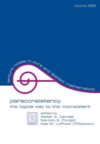 Imagen de portada: Paraconsistency 1st edition 9780824708054