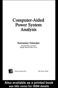 Imagen de portada: Computer-Aided Power System Analysis 1st edition 9780824706999