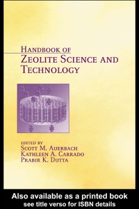 Cover image: Handbook of Zeolite Science and Technology 1st edition 9780824740207