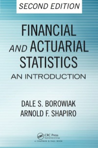 Cover image: Financial and Actuarial Statistics 2nd edition 9781420085808