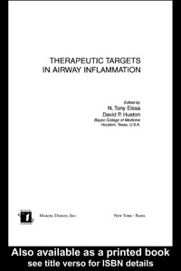 Omslagafbeelding: Therapeutic Targets in Airway Inflammation 1st edition 9780824709563