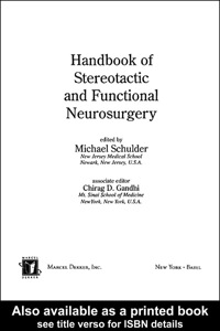 Imagen de portada: Handbook of Stereotactic and Functional Neurosurgery 1st edition 9780824707200