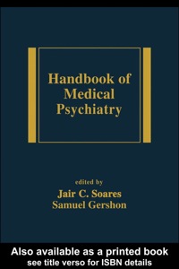 Cover image: Handbook of Medical Psychiatry 1st edition 9780824708351