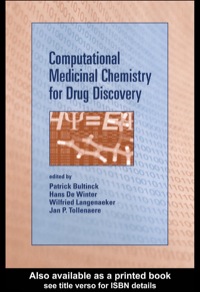 Imagen de portada: Computational Medicinal Chemistry for Drug Discovery 1st edition 9780824747749