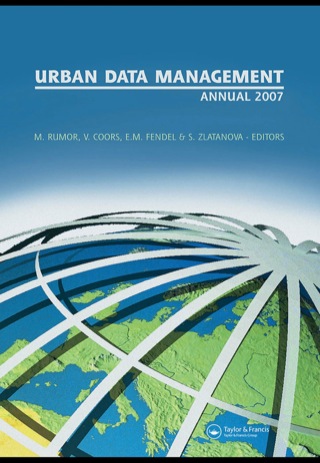 صورة الغلاف: Urban and Regional Data Management 1st edition 9780415440592