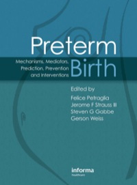 Imagen de portada: Preterm Birth 1st edition 9780415392273