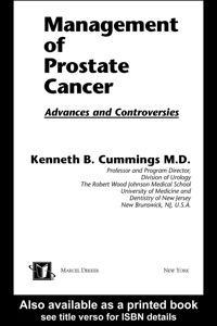 Cover image: Management of Prostate Cancer 1st edition 9780824754419
