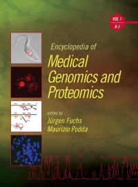 Cover image: Encyclopedia of Medical Genomics and Proteomics, 2 Volume Set 1st edition 9780824755645