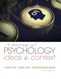 Cover image: History of Psychology 5th edition 9780205963041