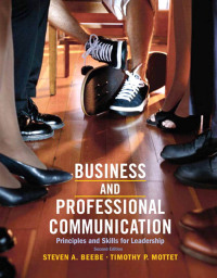 Cover image: Business & Professional Communication 2nd edition 9780205028993