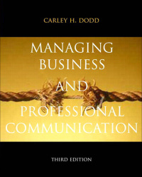 表紙画像: Managing Business & Professional Communication 3rd edition 9780205823864