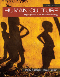 Cover image: Human Culture: Highlights of Cultural Anthropology 3rd edition 9780135570494