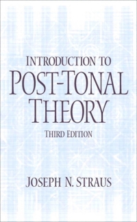 Cover image: Introduction to Post-Tonal Theory 3rd edition 9781292040721