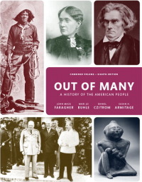 Cover image: Out of Many: A History of the American People, Combined Volume 8th edition 9780134577340