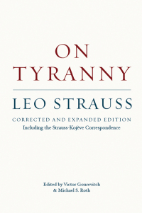 Cover image: On Tyranny 9780226030135