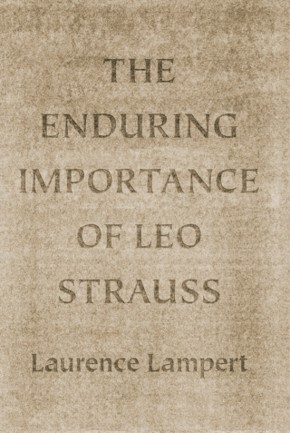 Imagen de portada: The Enduring Importance of Leo Strauss 1st edition 9780226039480