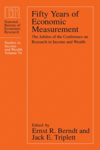 Cover image: Fifty Years of Economic Measurement 1st edition 9780226043845