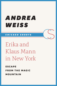 Cover image: Erika and Klaus Mann in New York 1st edition N/A