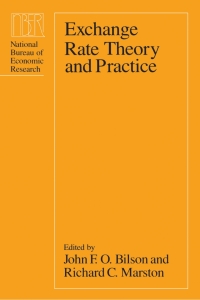 Cover image: Exchange Rate Theory and Practice 1st edition 9780226050973