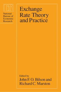 Titelbild: Exchange Rate Theory and Practice 1st edition 9780226050973