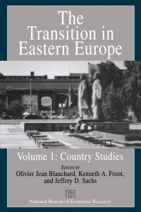 Cover image: The Transition in Eastern Europe, Volume 1 1st edition 9780226056609