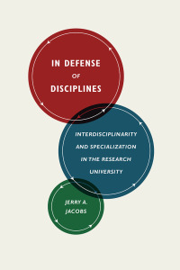 Cover image: In Defense of Disciplines 1st edition 9780226069296