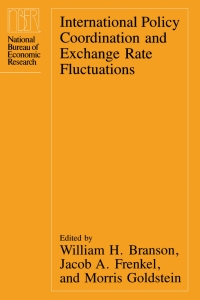 صورة الغلاف: International Policy Coordination and Exchange Rate Fluctuations 1st edition 9780226071411