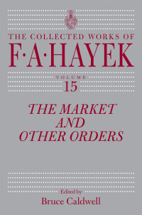 Cover image: The Market and Other Orders 1st edition 9780226527314