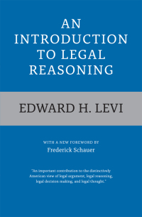 表紙画像: An Introduction to Legal Reasoning 1st edition 9780226089720