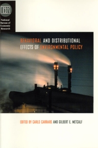 Cover image: Behavioral and Distributional Effects of Environmental Policy 1st edition 9780226094816