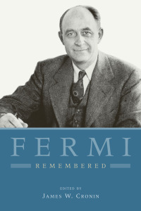 Imagen de portada: Fermi Remembered 1st edition 9780226121116